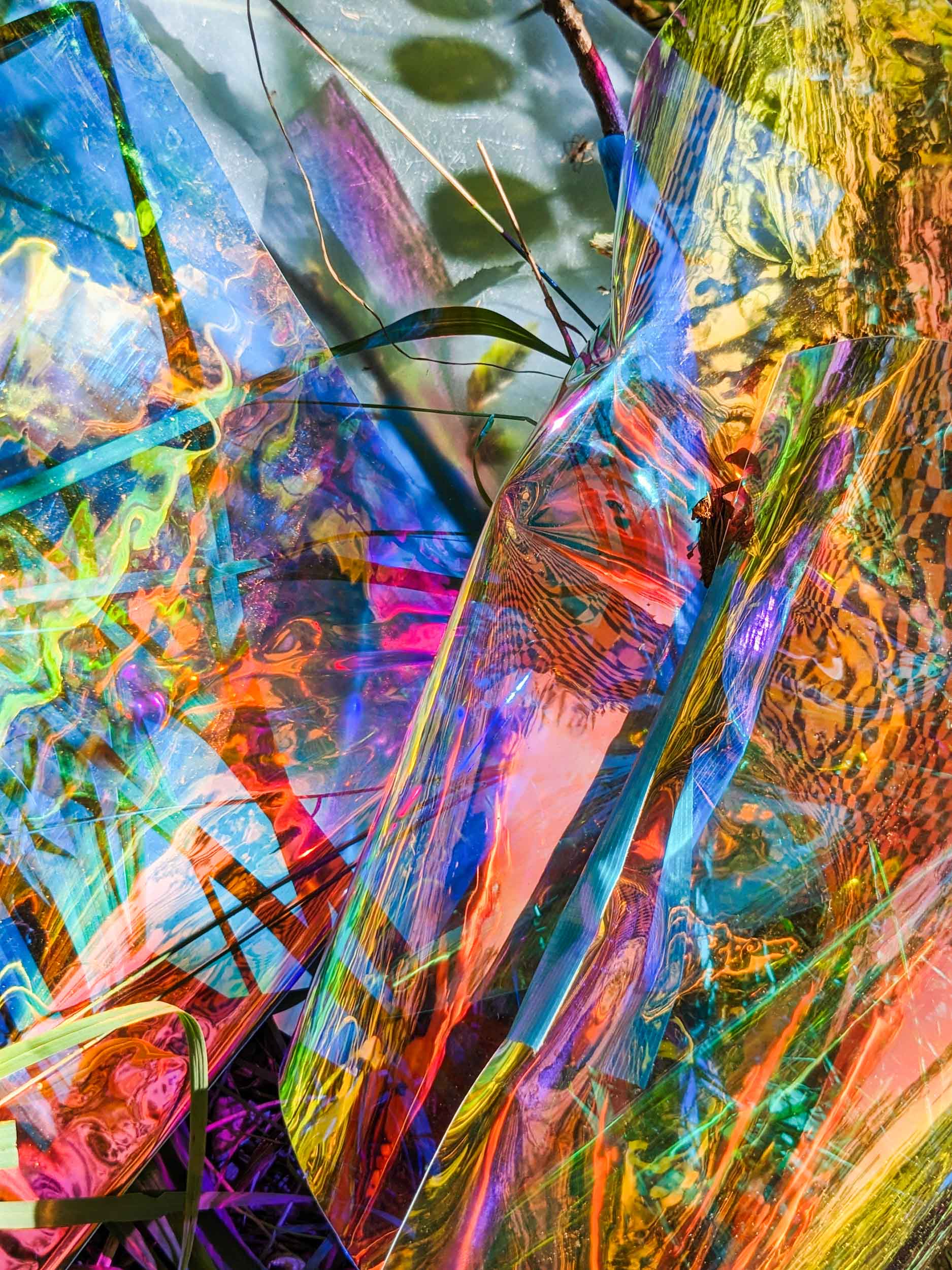 Üppige Kaskaden / Lush Cascades, 2022, Chromalux print (dye-sublimation print on aluminium), 60 x 45 cm, Edition of 4 + 1AP