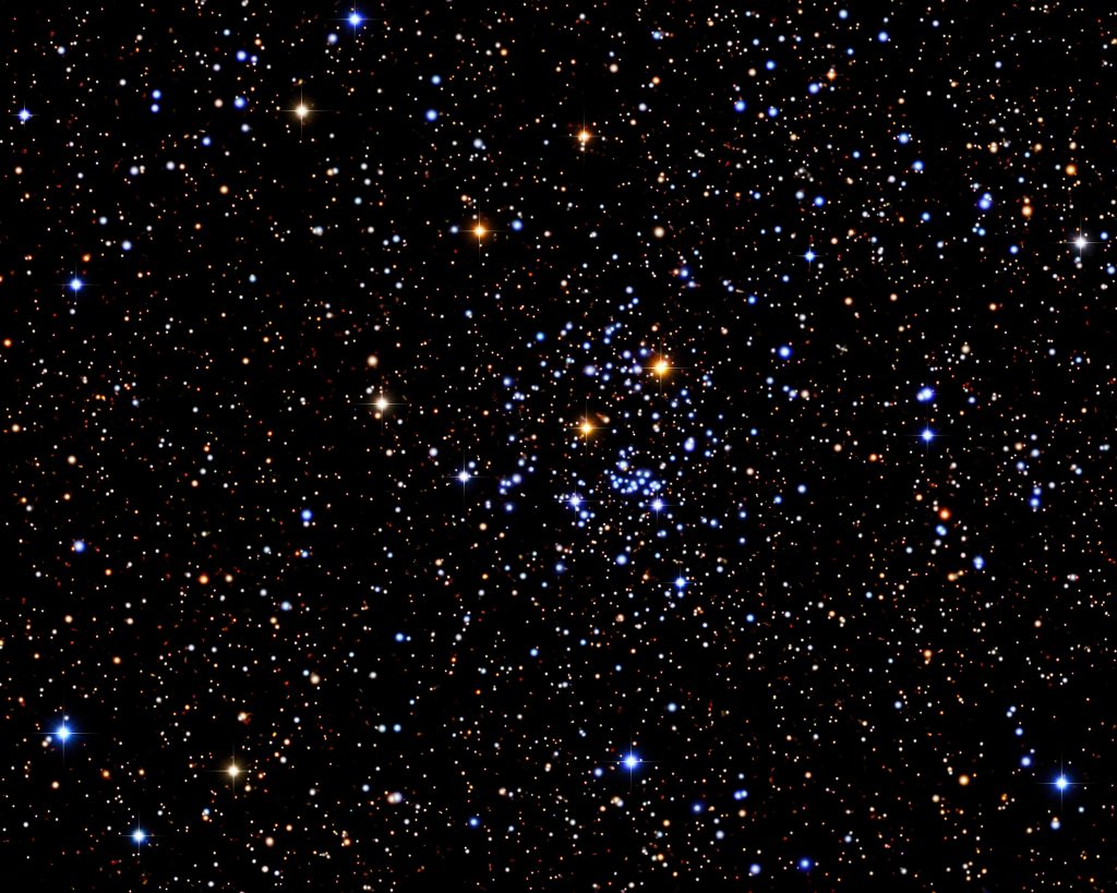 Star Cluster NGC 6765, 2025, Inkjet pigment print, 180 x 140.5 cm, Edition of 3 + 1AP