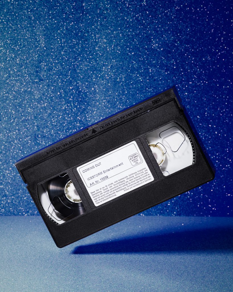 VHS Coming Out, 2025, Inkjet pigment print, 50 x 40 cm, Edition of 3 + 1AP